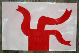 Klaas Gubbels - Houtdruk - 2001 kopen? Bied vanaf 375!