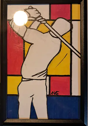 Anke Peddemors - Golfspelers vierluik kopen? Bied vanaf 25!