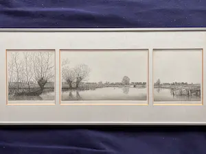 Wim van der Meij - Waterland drieluik kopen? Bied vanaf 79!