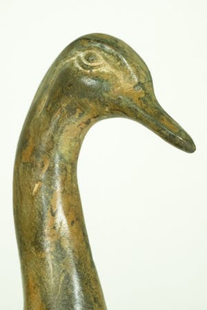 Pierre Chenet - Bronzen beeld van gans kopen? Bied vanaf 65!