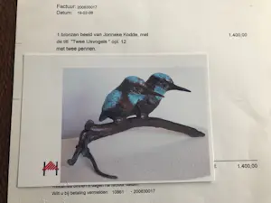 Jonneke Kodde - "Twee IJsvogels" kopen? Bied vanaf 725!