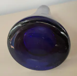 Krosno Glass S.A. - Dikwandige paarse glazen vaas kopen? Bied vanaf 32!