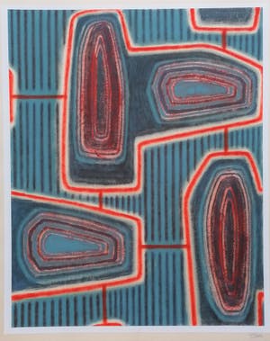 Ton Pape - Abstracte compositie kopen? Bied vanaf 1!