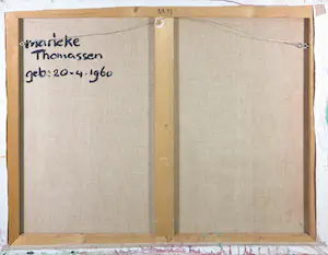 Marieke Thomassen - Acryl op doek, Vormenspel (Groot) kopen? Bied vanaf 100!
