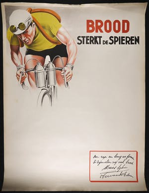 Curiosa - Affiche, Brood sterkt de spieren kopen? Bied vanaf 1!