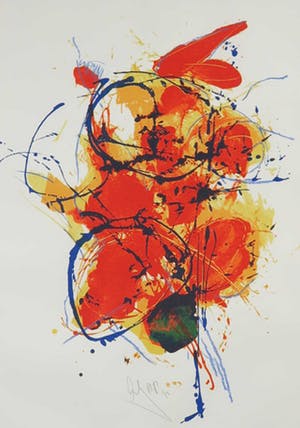 Arty Grimm - Zeefdruk, Zonder titel - Ingelijst kopen? Bied vanaf 50!