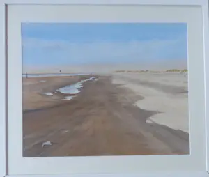 Franklin Meijer - STRANDZICHT / ORIGINEEL WERK / 63x73cm / KADER / SIG / 2022 kopen? Bied vanaf 95!