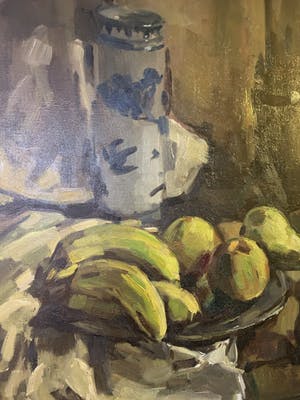 Aart Glansdorp - Stilleven met fruit. kopen? Bied vanaf 325!