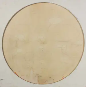 Kees Gerritse - Gemengde techniek, Zonder titel - Ingelijst kopen? Bied vanaf 10!