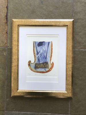 Willemien Holterman - Ets en collage kopen? Bied vanaf 20!