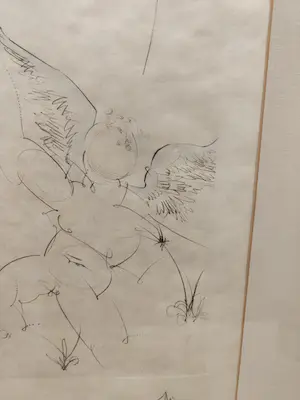 Salvador Dali - Cupido en de naakte vrouw met de blonde haren kopen? Bied vanaf 1!