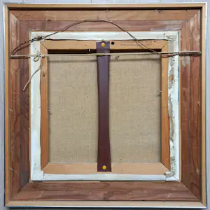 Meike Sund - Schaatsende nonnen, olieverf op doek (netjes ingelijst) kopen? Bied vanaf 225!