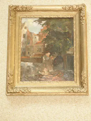 Gerard Princee - Olieverfschilderij - Stadsgezicht kopen? Bied vanaf 85!