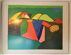 Ronald Boonacker - 'Andalucia' (ingelijste zeefdruk) kopen? Bied vanaf 240!