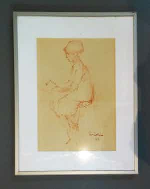 Joop Liesker - zonder titel , 2 stuks verkocht voor € 50!