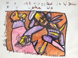 Buy Herman Brood - He struggled in vain to wake up? Bid from 795!