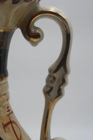 Niet of onleesbaar gesigneerd - Prachtige Oude Aardewerken Saint Ghislain Amphore (20e eeuw kopen? Bied vanaf 1!