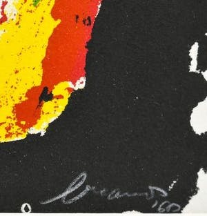 Eugene Brands - Zeefdruk – 1968 - The night, an Island kopen? Bied vanaf 275!