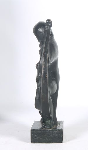 Pieter Moerenhout - Bronzen penning, Cellist (Groot) kopen? Bied vanaf 200!