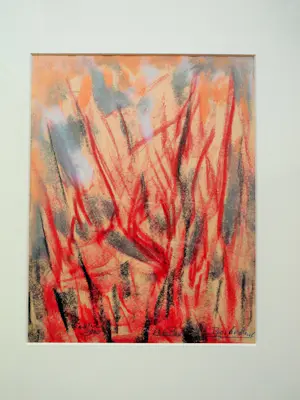 Chris Le Roy - Pastel/Krijt - Bosbrand kopen? Bied vanaf 65!