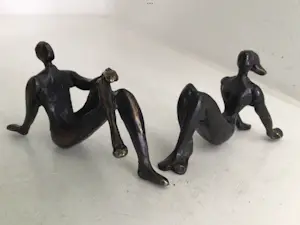 Corry Ammerlaan - Sculptuur “ AANDACHT VOOR ELKAAR “ kopen? Bied vanaf 1!