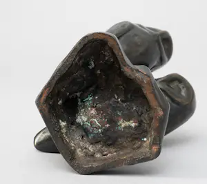 John Raedecker - Bronzen sculptuur: twee uiltjes kopen? Bied vanaf 1995!