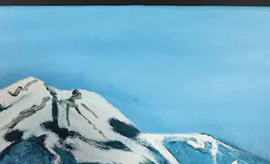 Liz Strick - Olieverf op doek, Mount Suphan by lake Van kopen? Bied vanaf 1!