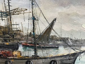 Niet of onleesbaar gesigneerd - Onderhoud aan de waterkant. kopen? Bied vanaf 1!