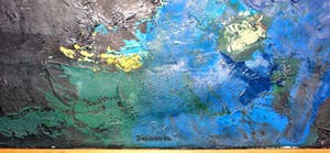 Jef Diederen - groot olieverf op doek: vanuit de duisternis II - 1964 kopen? Bied vanaf 2900!