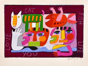 Buy Wouter Stips - Love Cat Fish Life You - 2001? Bid from 110!