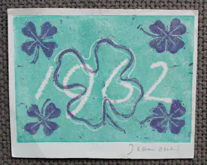 Buy Jeanne Bieruma Oosting - 8 gesigneerde werken(1936 - 1962)? Bid from 499!