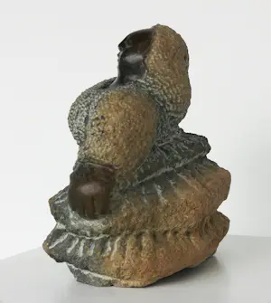 Colleen Madamombe - Afrikaans zeepstenen beeld van vrouw, Zonder titel kopen? Bied vanaf 150!