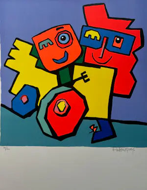 Ad Verstijnen - Zonder titel kopen? Bied vanaf 38!