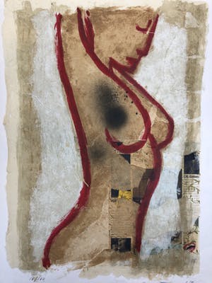 Casper Faassen - staand naakt ( groot) kopen? Bied vanaf 225!