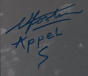 Nico Koster - C-Print op Dibond, Karel Appel in New York I kopen? Bied vanaf 300!