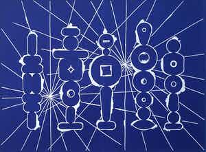 Johan van Oord - Zeefdruk: Zonder titel verkocht voor € 65!