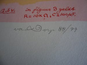 Huibert van Dorp - Zeefdruk, "Magnetische Flux". kopen? Bied vanaf 35!