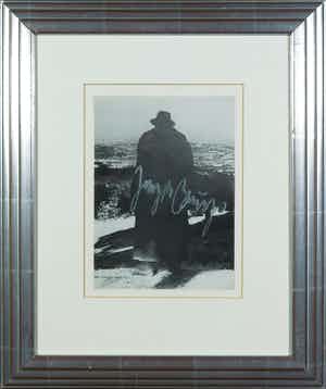 Joseph Beuys - Handgesigneerde druk van het project Defence of Nature verkocht voor € 1!