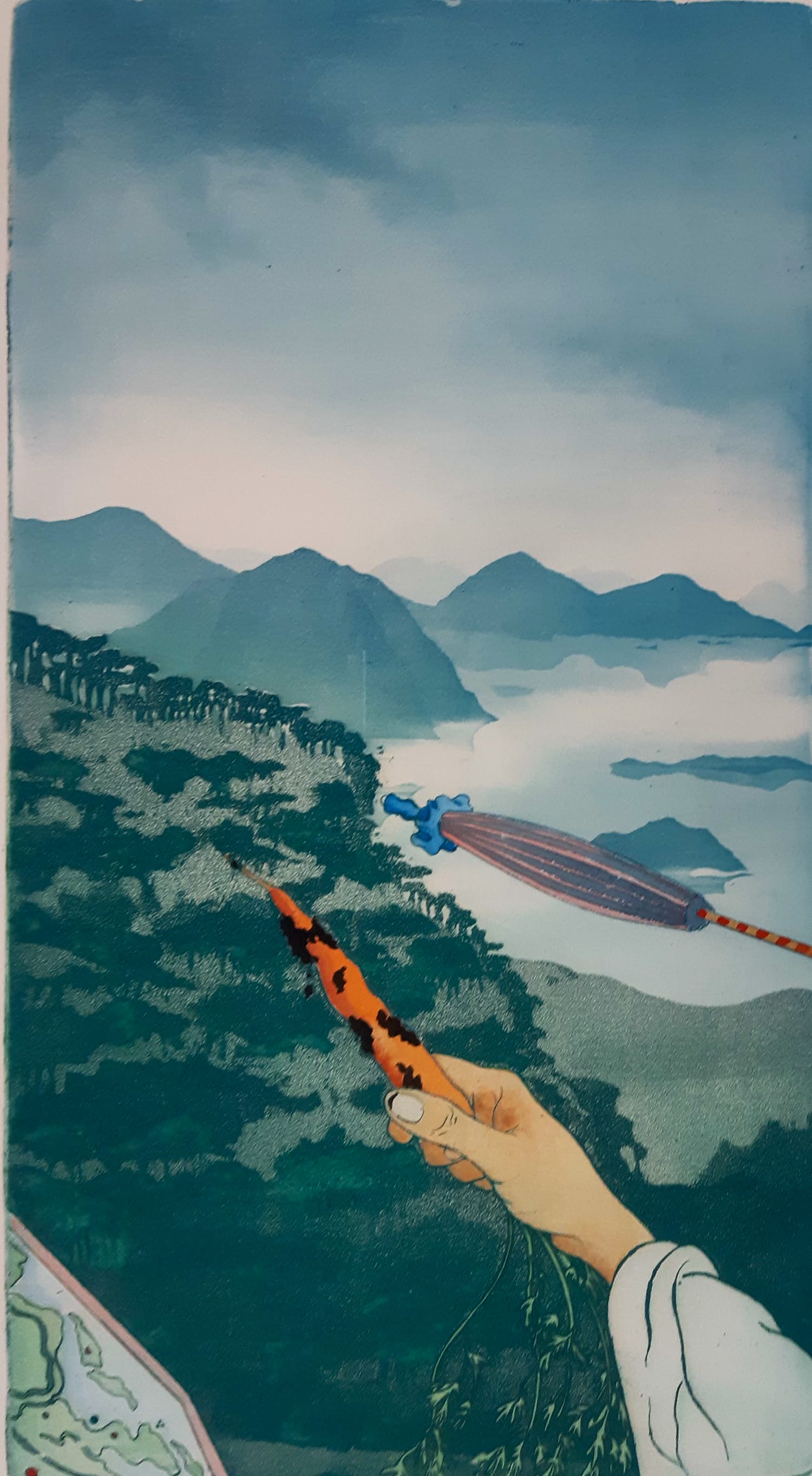 Sjoerd Bakker - Wortel en parasol verkocht voor € 85!