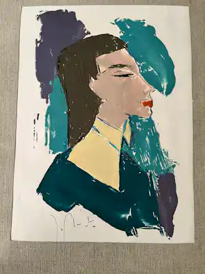AcheterJef Wauters - unieke proefdruk / zeefdruk - Gallerij Drieghe? Enchérissez de 40!
