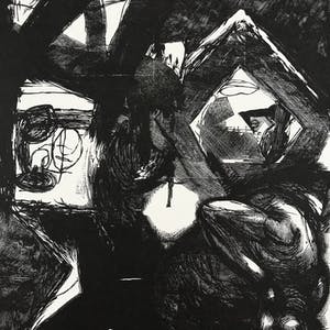 Jan Smitz - Mooie gesigneerde litho uit 1987. - 35/250 kopen? Bied vanaf 1!