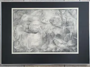 Aart van Dobbenburgh - "Aquarium". kopen? Bied vanaf 75!