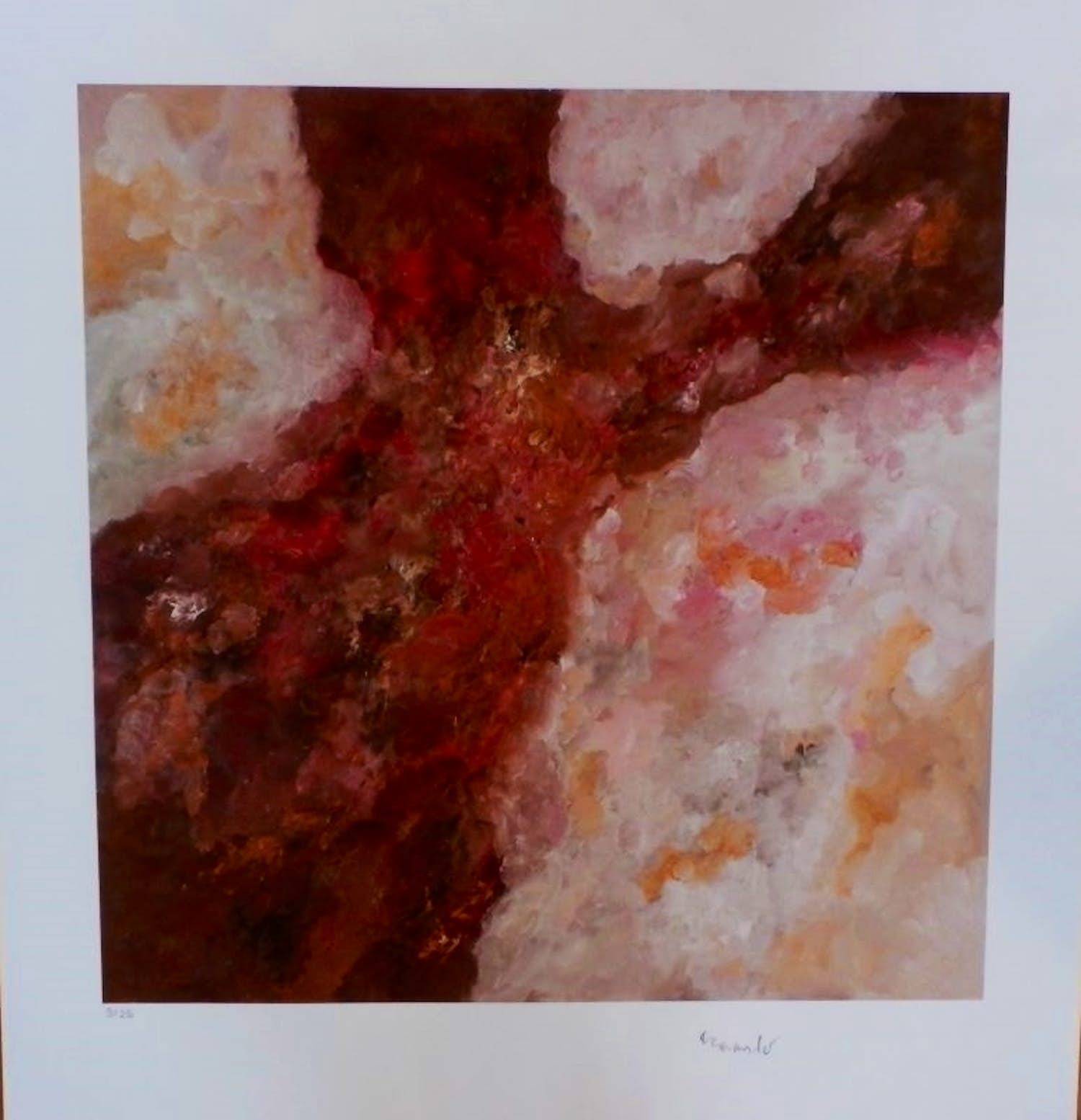 Armando - Kleurengiclee DER BAUM Handgesigneerd---SLECHTS 25 EX!!! verkocht voor € 159!