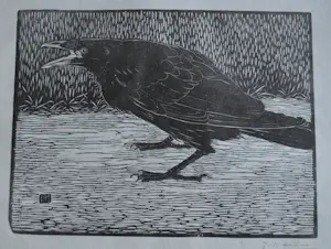 Jan Mankes - 'Schreeuwende kraai' kopen? Bied vanaf 400!