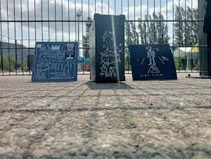 Jean-Michel Basquiat - Beat Bop-platenhoes + The Offs, eerste plaat & testpersing kopen? Bied vanaf 1410!