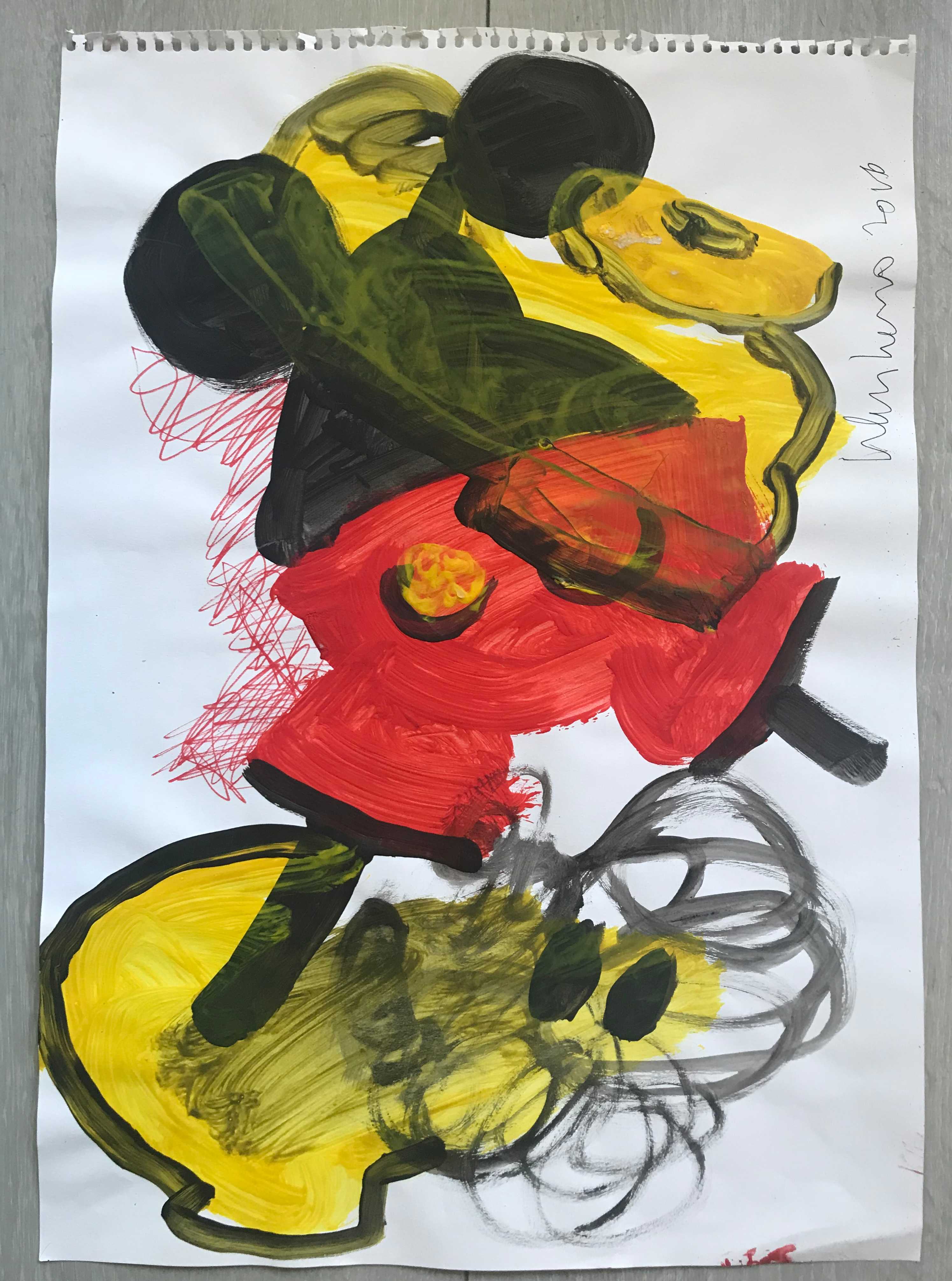 Peter Klashorst - Serie Mickey Mouse kopen? Bied vanaf 60!