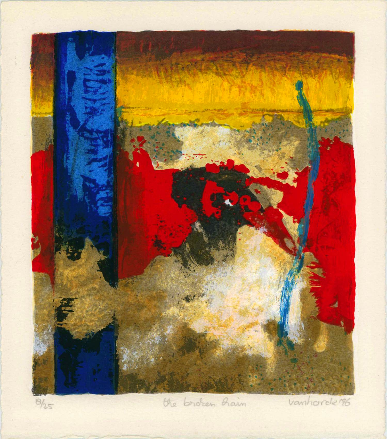 Hans Vanhorck - zeefdruk - "The broken chain 8/25" - 25641 kopen? Bied vanaf 70!