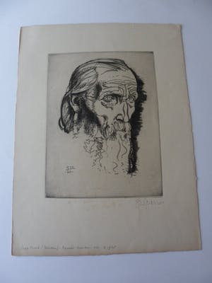 Sepp Frank - Ets. Titel. "Apostel Markus". kopen? Bied vanaf 15!