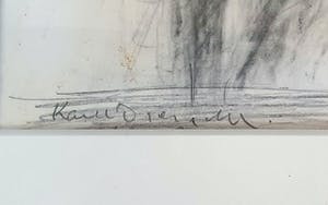 Karel Dierickx - Unica: 'Le Croivy' - (nieuw ingelijst) kopen? Bied vanaf 245!