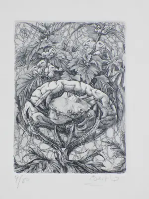 Bertil Schmull - De Zetel van het Kwaad & Het Woord - 2 Gravures kopen? Bied vanaf 60!